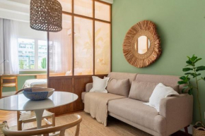 CurtaIpanema: Studio moderno, completo, 4min praia